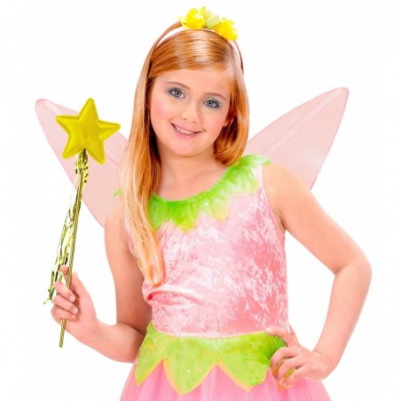 Maģiskā burvju nūjiņa, ar zvaigzni, 1 gab., trijās krāsās - zalta, sudraba un rozā. 