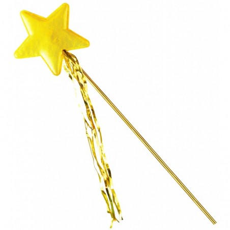 Maģiskā burvju nūjiņa, ar zvaigzni, 1 gab., trijās krāsās - zalta, sudraba un rozā. 