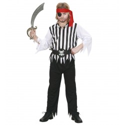 Костюм пирата  - 104 см/2-3 года -  куртка, брюки, ремень, головной убор