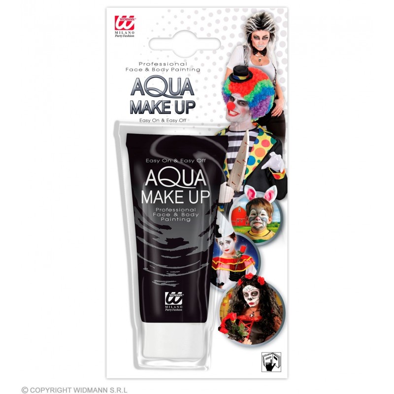 "BLACK AQUA MAKEUP IN TUBE" - 30 ml 