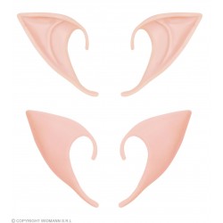 Elfa, velna, raganas, citplanētieša ausis no lateksa 