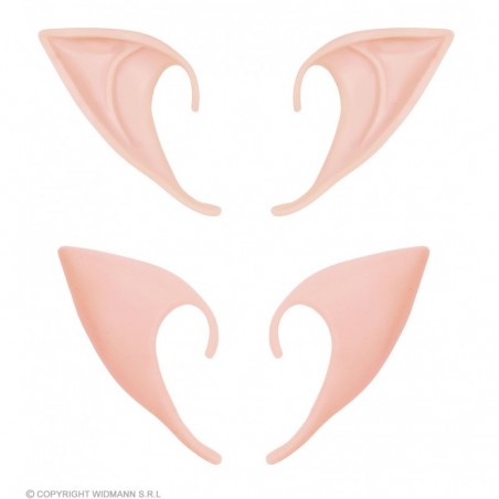 Elfa, velna, raganas, citplanētieša ausis no lateksa 