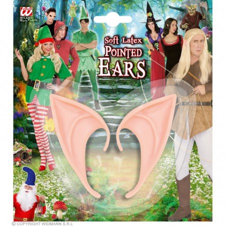 Elfa, velna, raganas, citplanētieša ausis no lateksa 