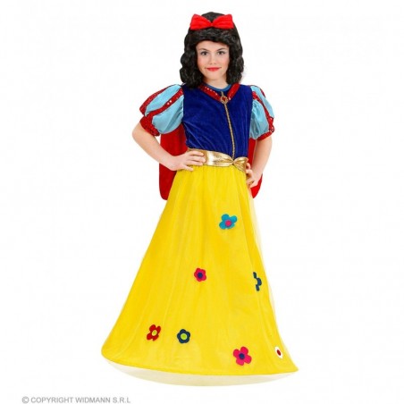 “PASAKU PRINCESE” – meitenes tērps (kleita, apmetnis, josta) 116 cm/128 cm