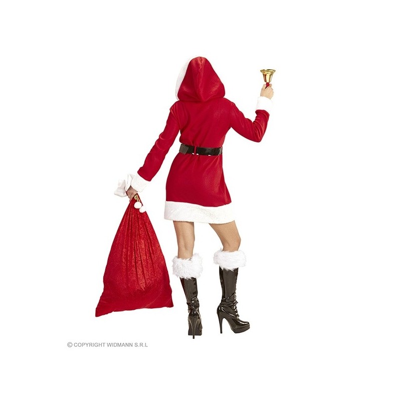 SANTAS JAUNKUNDZES KOSTĪMS L/XL (kleita ar kapuci, josta)