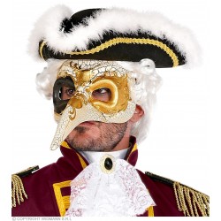 Trīsstūra cepure ar balto marabu apdari, filca, pieaugušajiem

Filcs “TRIHORNS AR MARABOU APDARI”