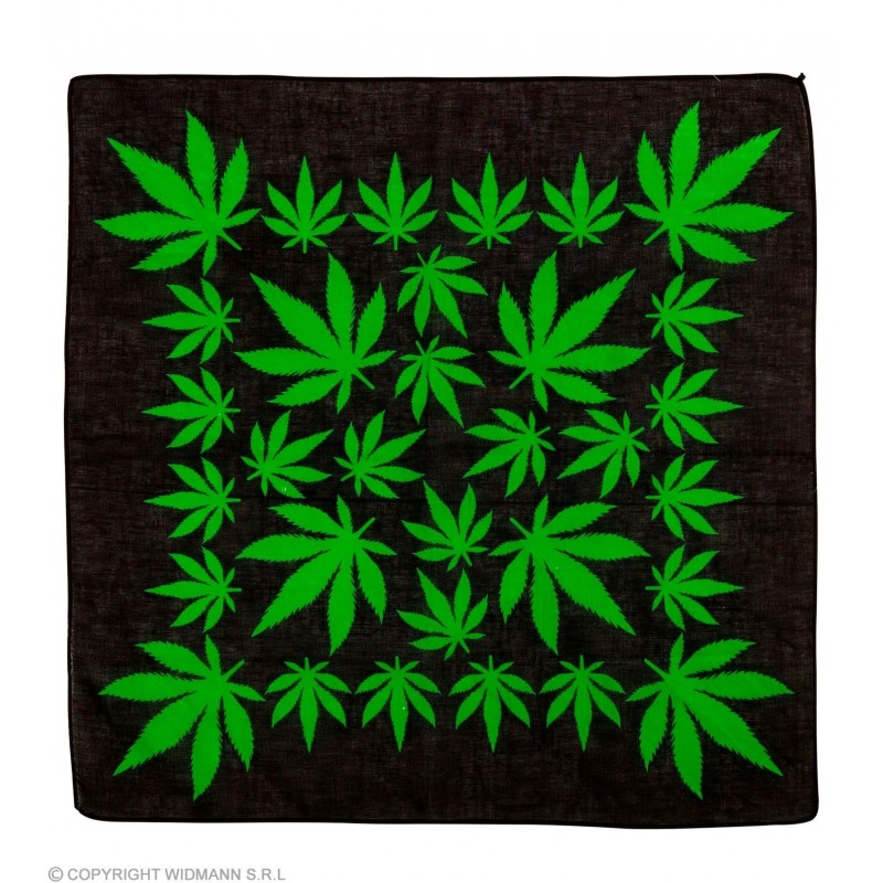 “GANJA BANDANA” 55 x 55 cm - 100% kokvilna