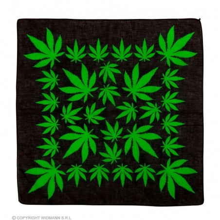 “GANJA BANDANA” 55 x 55 cm - 100% kokvilna