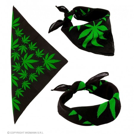 “GANJA BANDANA” 55 x 55 cm - 100% kokvilna