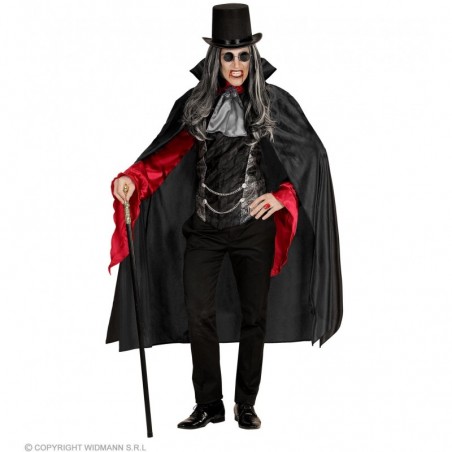 Melns apmetnis 130 cm garumā