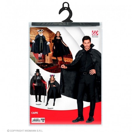 Melns apmetnis 130 cm garumā