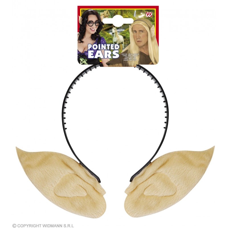 Elfa, raganas, citplanētieša ausis uz stīpiņas