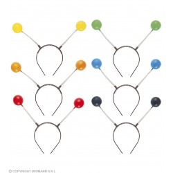 Stīpiņa ar krāsainām antenām,6 krāsas pēc izvēles