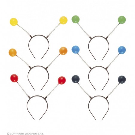 Stīpiņa ar krāsainām antenām,6 krāsas pēc izvēles