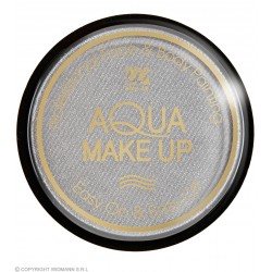 "METALLIC SILVER AQUA MAKEUP" 15 g