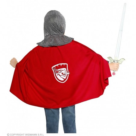 “VIDUSLAIKU BRUŅINIEKS” – bērnu kostīms (apmetnis un kapuce), 5-7 gadi