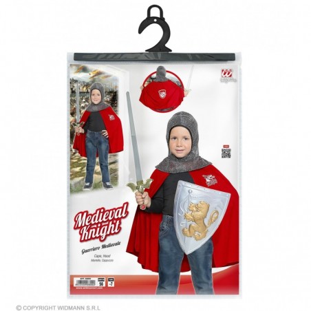 “VIDUSLAIKU BRUŅINIEKS” – bērnu kostīms (apmetnis un kapuce), 5-7 gadi