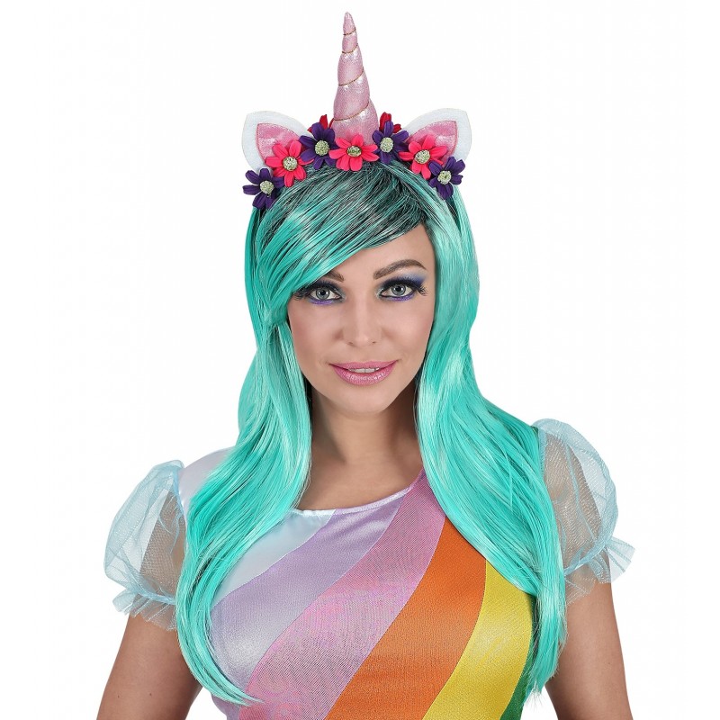 Vienradža parūka ar stīpiņu   