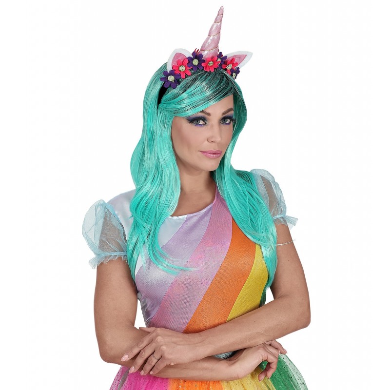 Vienradža parūka ar stīpiņu   