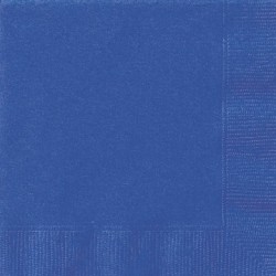 Galda salvetes, zilas, 2 slāņi, 33x33 cm, 20 gab. 