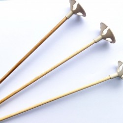 Koka gaisa balonu kātiņi 30 cm un turētāji 1.gab.﻿ 