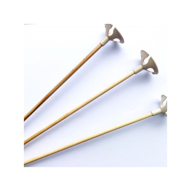 Koka gaisa balonu kātiņi 30 cm un turētāji 1.gab.﻿ 