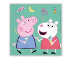 16 pusdienu salvetes Peppa Pig 33 x 33 cm