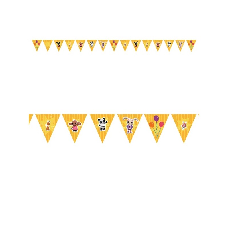 Vimpeļu virtene "Bing", 330 cm, papīrs 