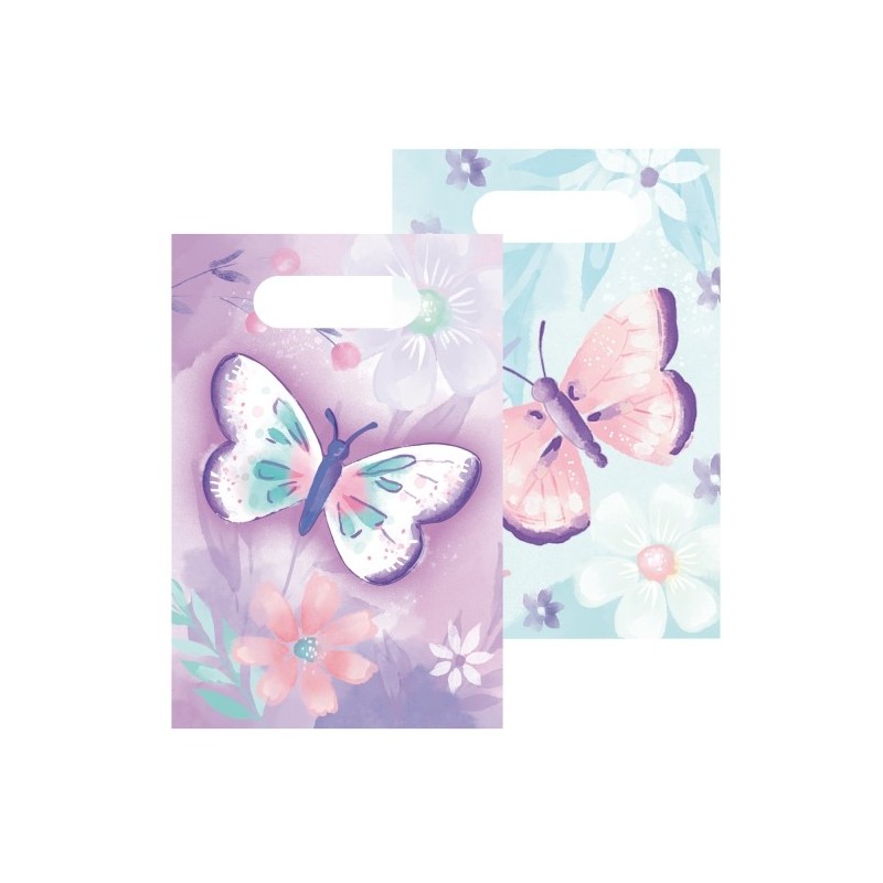 Dāvanu maisiņi "Tauriņi", 8 gab. 