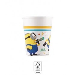 Glāzītes "Minions Movie" 200ml 8 gab. 