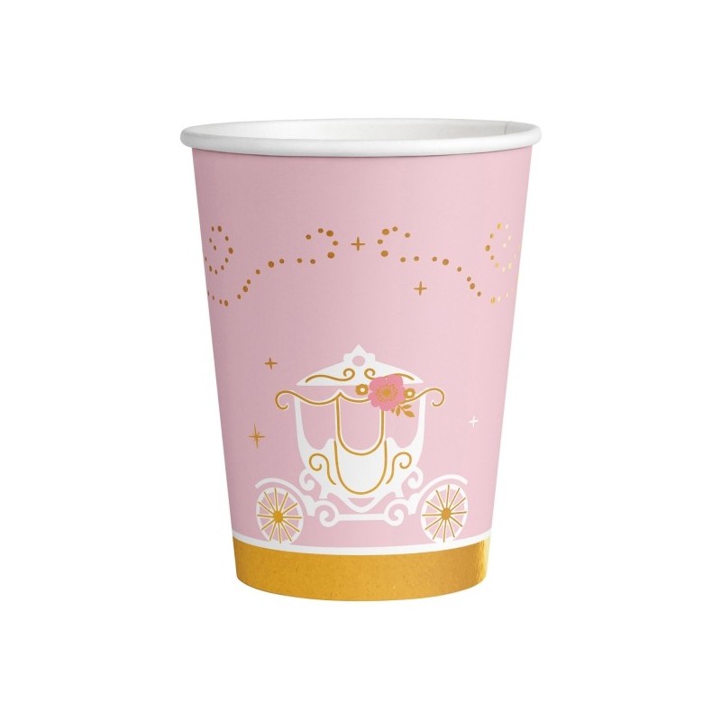 Glāzītes "Princešu diena", 250 ml, 8 gab 