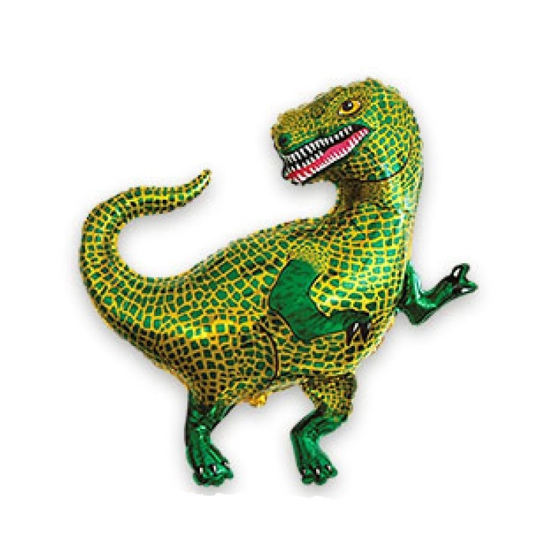 Шар "T-Rex Динозавр" фольгированный, 84 см х 82 см, большая фигура F1 