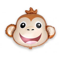 Шар «Обезьянка» фольгированный, большая фигура, 60 х 77 см, FM1 