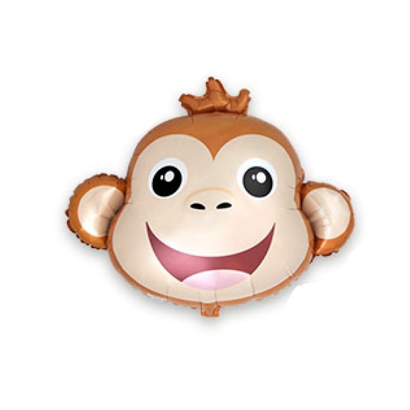 Шар «Обезьянка» фольгированный, большая фигура, 60 х 77 см, FM1 