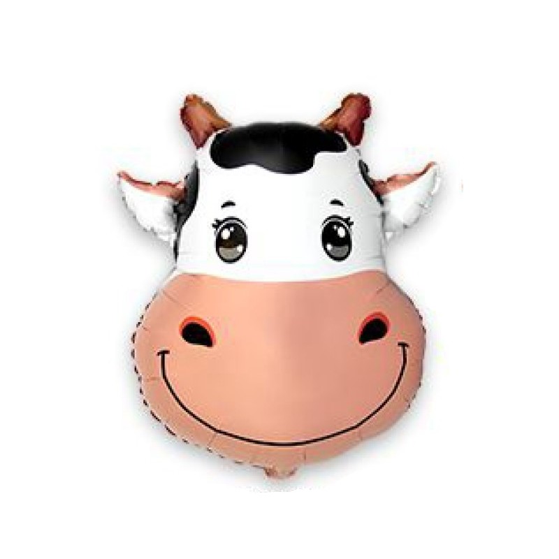 Шар «Коровка» фольгированный, большая фигура, 55 х 60 см, FM1 