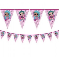 Vimpeļu (karodziņu) virtene 'LOL' 2,3 m, palstikāta