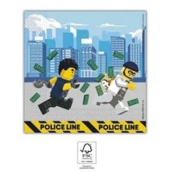 Salvetes 'Lego City' 33x33 cm, 20 gab.