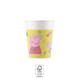 Glāzītes 'Cūciņa Peppa' 200 ml, 8 gab.