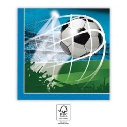 Salvetes 'Futbols' 33x33 cm, 20 gab.