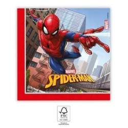 Salvetes 'Spiderman' 33x33 cm, 20 gab.