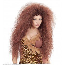"WILD CAVEWOMAN WIG" in box