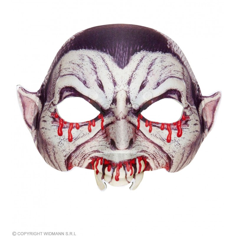 "CHINLESS VAMPIRE FABRIC MASK"
