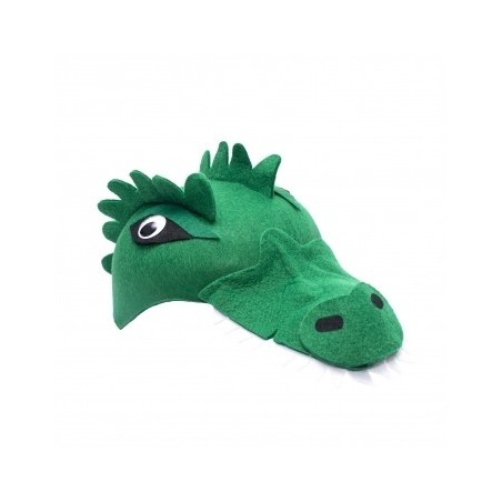 Krokodila / dinozaura /  pūķa  cepure 