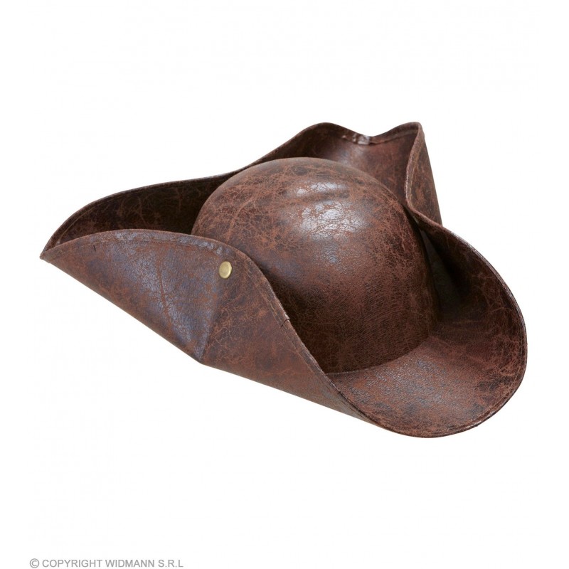 Пиратская  треуголка под кожу 