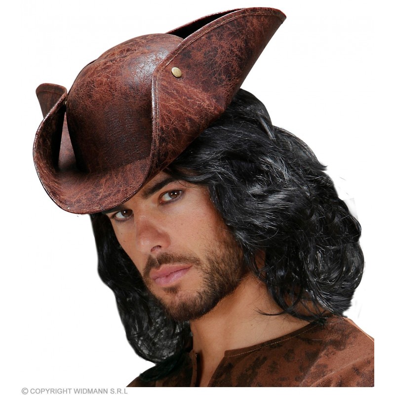 Пиратская  треуголка под кожу 