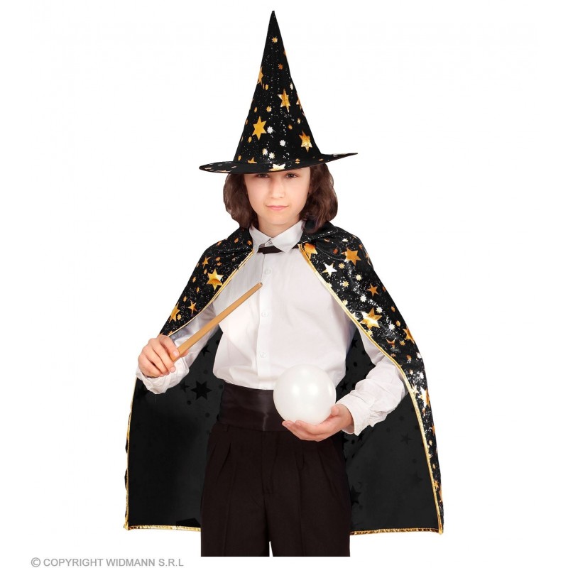 "WIZARD" (cape, hat) - 70 cm