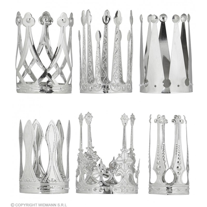 Sudraba krāsas alumīnija kroņis