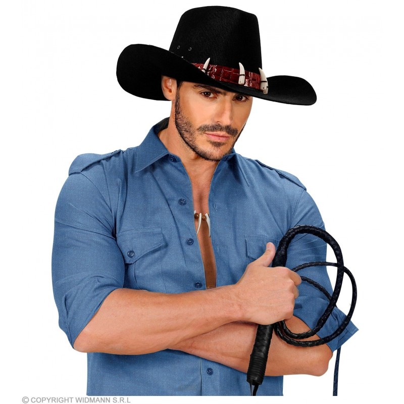 felt "BLACK DANDY HAT"