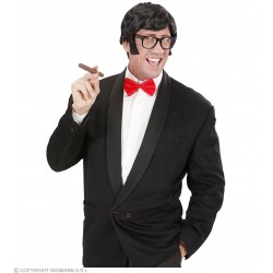  Бабочка, красная, с регулируемой застежкой