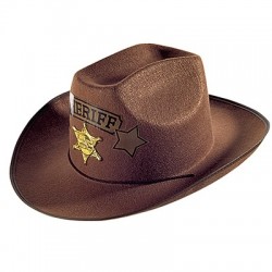 "COWBOY HAT" felt - 6 styles ass. 